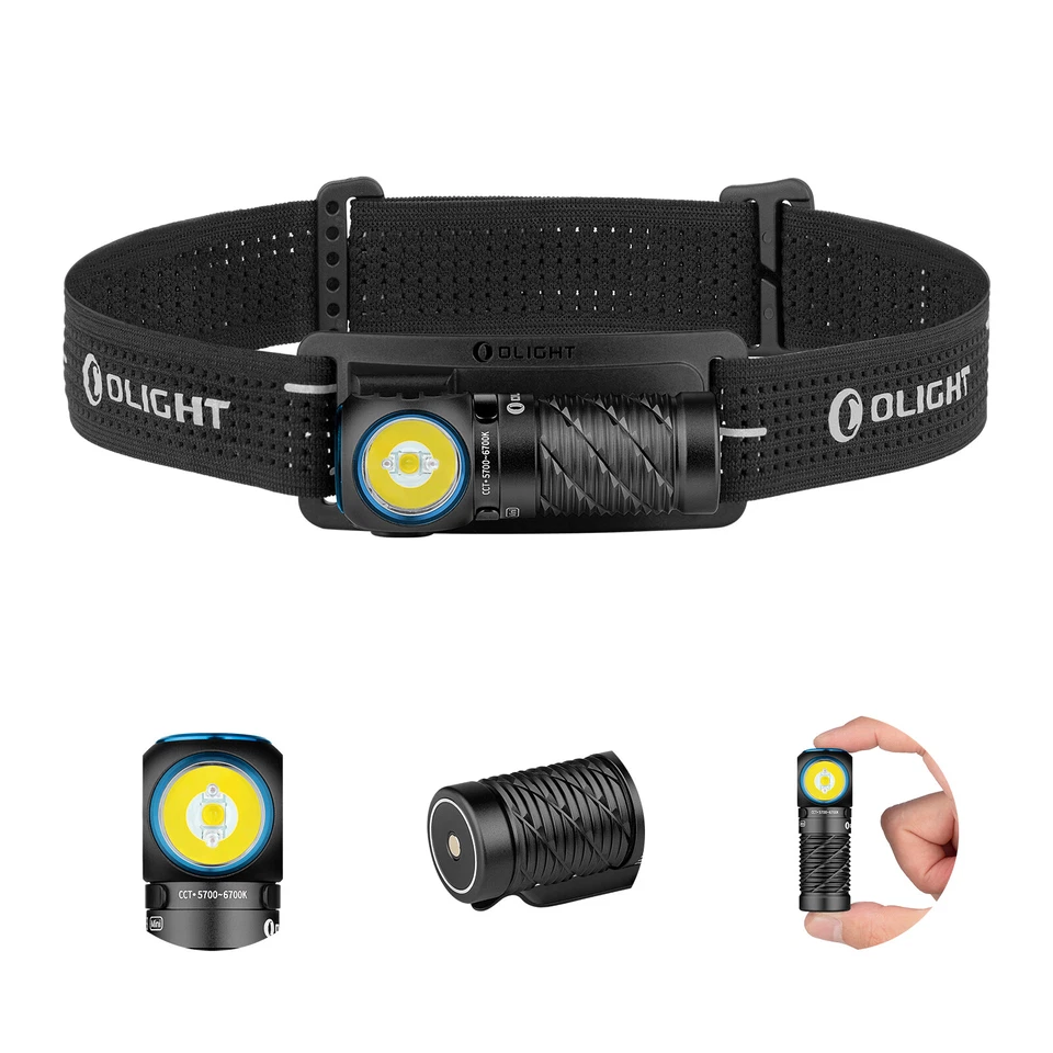 Olight Perun 3 Mini CW 1250 LMS Lightweight Comfortable Breathable Durable Black - Image 1 of 4