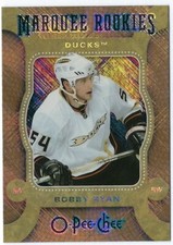 2007-08 O-Pee-Chee Silver Marquee Rookie card# 501 of Bobby Ryan