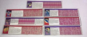 1980s Hasbro Transformers G1 tech specs-7 different, all cassettes - Picture 1 of 3