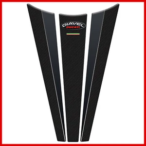 paraserbatoio adesivo per moto DUCATI DIAVEL BLACK tankpad 3d adesivi PROTEZIONE - Foto 1 di 1