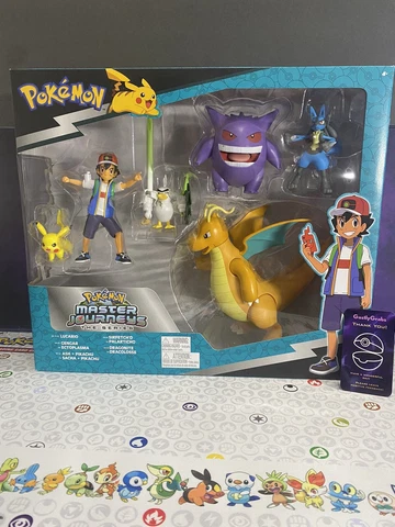 Pokémon Master Journeys The Series 5 Pack Action Figures Toys Brand New/ Sealed Cover