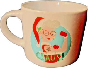 Large Graphic "Support the Claus" Decorative and Festive Christmas Holiday Mug - Picture 1 of 3