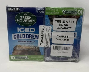 Green Mountain Mandel Vanille Eis Cold Brew Kaffee 60 K Tasse. Exp.08/2025 - Bild 1 von 6