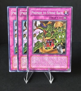 Yu-Gi-Oh Trap x3 Playset Prepare to Strike Back CRV-EN060 Cybernetic Revolution - Picture 1 of 1