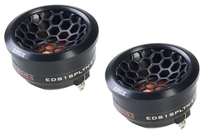 Edge EDS1SPLTN Black 1 Way 1.9 Inch Tweeter 96 dB 4 Ohm 120 W RMS Street Series - Image 1 of 4
