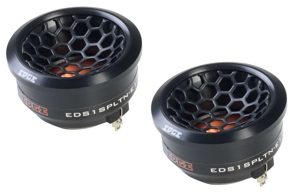 Edge EDS1SPLTN Black 1 Way 1.9 Inch Tweeter 96 dB 4 Ohm 120 W RMS Street Series - Image 1 of 4