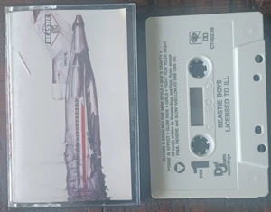 Beastie Boys Licensed To Ill Cassette Tape 1986 Rap Hip Hop Def Jam - Picture 1 of 9
