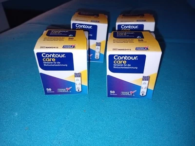 Contour Care Sensoren Blutzuckerteststreifen - 4 x 50 Stück (90002415) - Bild 1 von 2
