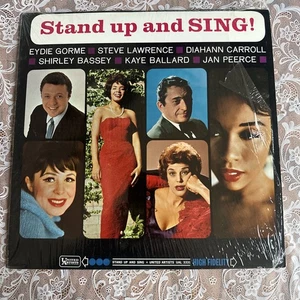 VARIOUS Stand Up And Sing LP (Mono, shrink) Vocalists LP 33 RPM - Picture 1 of 2