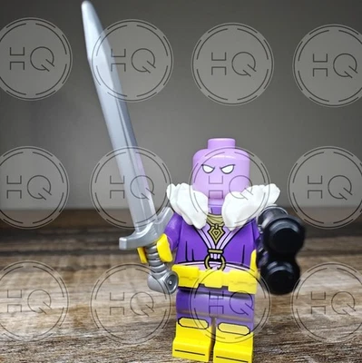 **NEW** 100% LEGO Marvel Universe Baron Helmut Zemo Villain Minifigure MOC - Image 1 of 4