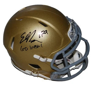 ELI RARIDON signed (NOTRE DAME FIGHTING IRISH) mini helmet BECKETT BV13337 - Picture 1 of 2