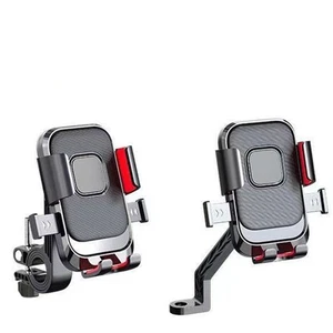 Mobile Phone Holder for Motorcycle Rearview Mirrors with Adjustable Angles - Afbeelding 1 van 14