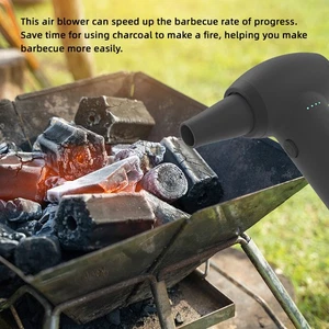 80000RPM Electric Air Duster Cordless BBQ Fan Air Blower For Computer Keybo CE - Afbeelding 1 van 11