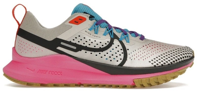 Size 12 - Nike React Pegasus Trail 4 Light Orewood Pink Blue W