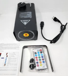 Fansteck LED Licht Wireless RC Nebelmaschine Rauchmaschine 45 LED RGB Beleuchtung - Bild 1 von 10