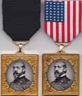 General George G. Meade Remembrance Civil War Medal w/2 Medal Drapes
