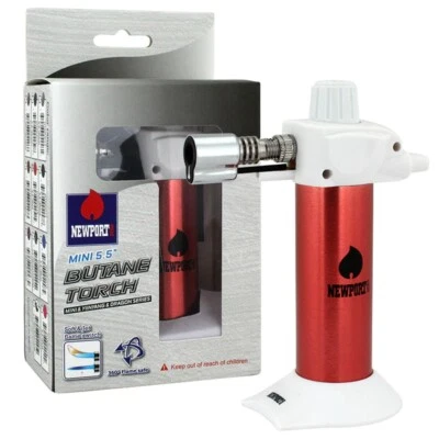 NEWPORT ZERO MINI ANTORCHA 5.5" RECARGABLE, 6 COLORES, (SIN BUTANO) Foto 1 de 4