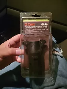 Adaptador eléctrico CURT 57261 7 vías RV Blade vehículo-lado a remolque redondo de 6 vías - Imagen 1 de 2