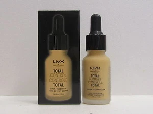 NYX Total Control Drop Foundation colore TCDF08 True Beige 0,43 once nuovo con scatola - Foto 1 di 2