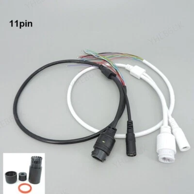 11core POE IP Camera PCB Module power cable RJ45 DC waterproof 4/5(+) 7/8(-) 13H - Image 1 of 4