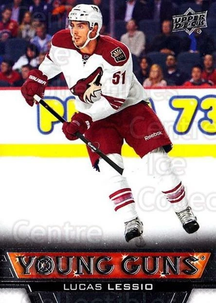 2013-14 Upper Deck #239 Lucas Lessio - Image 1 of 1