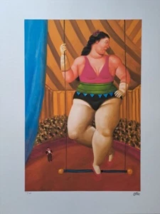 Firmado Fernando Botero - Equilibrio - Certificado - Imagen 1 de 7