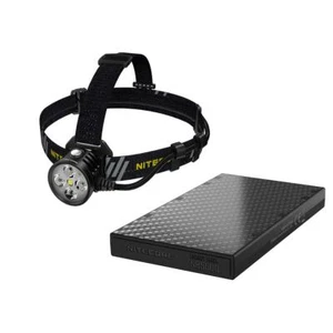 Combo: Nitecore HU60 USB Powerbank LED Scheinwerfer - 1600 Lumen mit NB5000 5000mAh - Bild 1 von 12