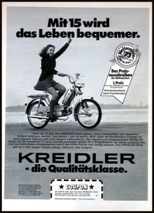 Kreidler Mofa, originale Werbung aus 1974 - Bild 1 von 2