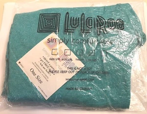❤️LuLaRoe OS One Size Leggings NWT SOLID Heathered Turquoise 🦄 Unicorn HTF❤️ - Picture 1 of 1