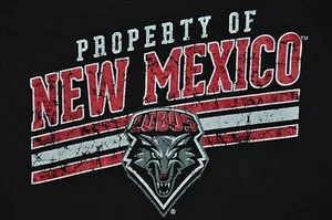 t-shirt small university of new mexico lobos football 17.5 inches pit to pit - Picture 1 of 3