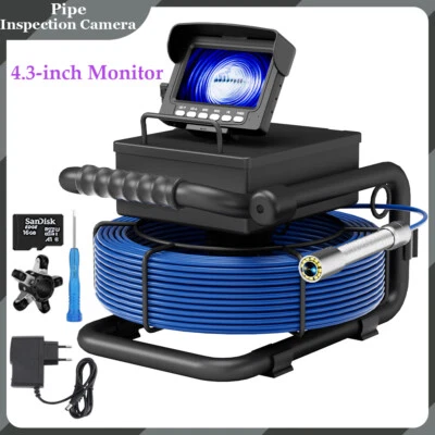 Kanalkamera 4.3inch Monitor HD Abfluss Rohr Endoskop Inspektion Kamera 1080P - Bild 1 von 4