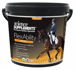 Science Supplements FlexAbility Plus+ Joint Glucosamine Chondroitin MSM Omega3 + - Picture 1 of 4