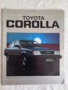 Genuine 1983 Toyota Corolla S CS CSX Sedan Wagon Olympics Sales Brochure 1.3 1.6 - Picture 1 of 10