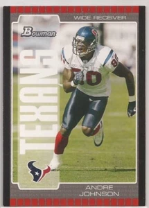 2005 Bowman #97 Andre Johnson Houston Texans - Picture 1 of 2