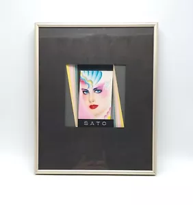 Pater Sato, Dama del Paraíso, Litografía Firmada 11" x 13.25" - Imagen 1 de 4