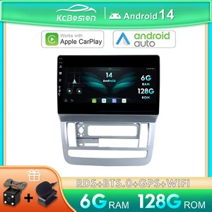 9" Carplay GPS Navi 6G+128G Android 14 Autoradio Per Toyota Alphard 2002-2008 BT - Foto 1 di 13