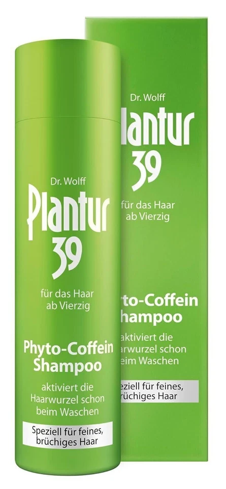 PLANTUR39 2x Plantur 39 Phyto-Coffein Shampoo 250ml (feines & brüchiges Haar) 250ml (001)