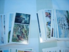 coopers teacards,transport through the ages,set 1 & 2 ,printers over-runs 50/60s