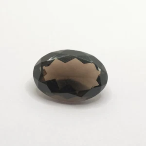 46 CT NATURAL COLOMBIANITE TEKTITE OVAL FACETED 31x22x13 MM LOOSE GEMSTONE - Picture 1 of 6