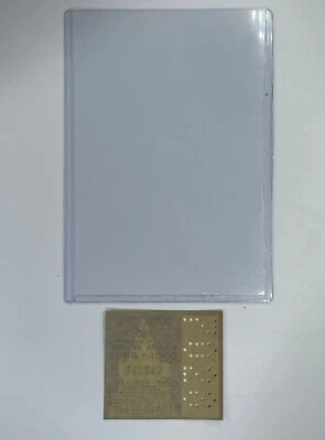 1965 1966 Pennsylvania Inspection Sticker w/ HOLDER Pa VTG UNISSUED! Bus Trailer - Image 1 of 3