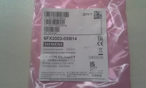 1 ST SIEMENS SIMATIC wtyczka sygnału 6FX2003-0SB14 do V90 1FL6 14-pinowa NOWA + ORYGINALNE OPAKOWANIE - Zdjęcie 1 z 5