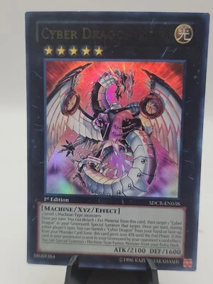 Yu-Gi-Oh! TCG "Cyber Dragon Nova" Structure Deck SDCR-EN038 Ultra Rare 1st Ed  - Image 1 of 4