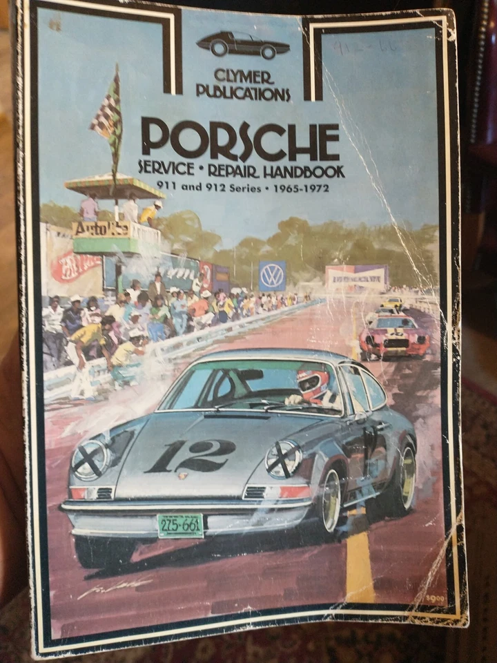 Manual de reparación de servicio Porsche serie 911 y 912 1965-1972 Foto 1 de 1