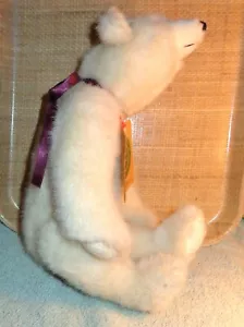 Peluche Vintage Ragazzo Orsi Archivio Collezione TINKEN Artico ORSO POLARE Cerniera 12” - Foto 1 di 9