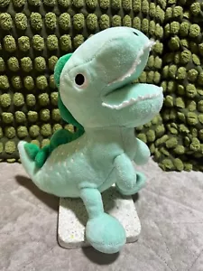 Designed with love in denmark Green dinosaur plush Soft Toy 8” - Picture 1 of 6
