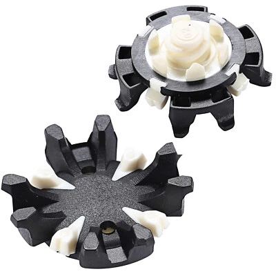14pcs White Black Golf Shoes Spikes Cleat Fast Twist Tri-Lok Spiks Replacement - Image 1 of 3