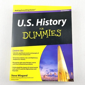 U.S. History For Dummies Paperback Book by Steve Wiegand US History - Picture 1 of 12