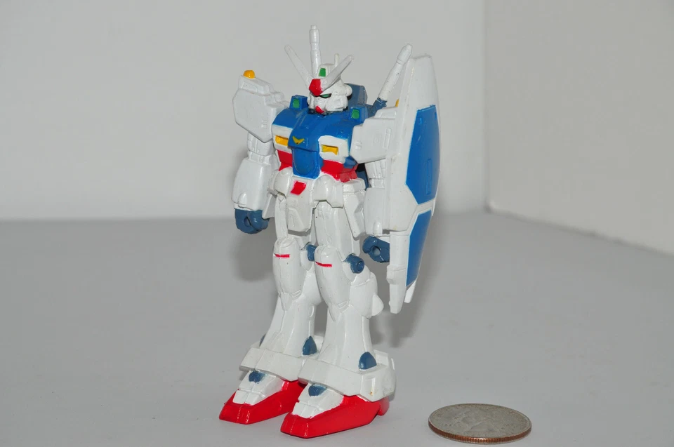 Gundam Mobile Suit GP-01 0083 Stardust Memory - Figura de PVC de goma de 4" de alto Foto 1 de 4