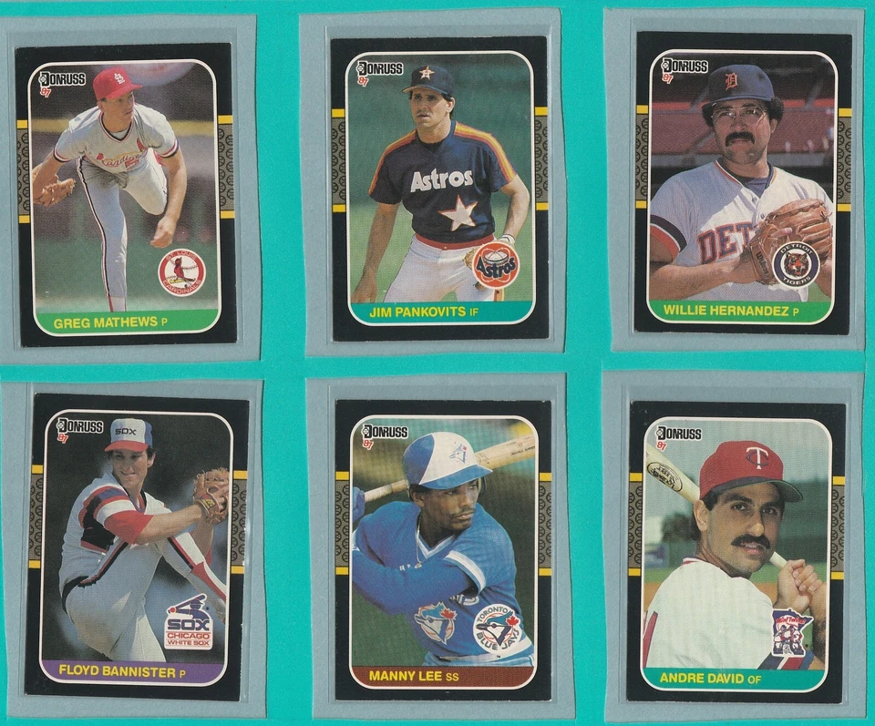 Jim Pankovits 1987 Donruss #605 Houston Astros - Image 1 of 1