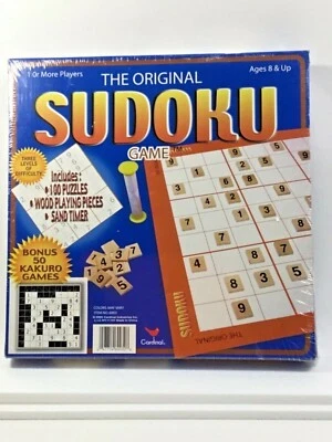2005 New The Original Sudoku Numbers Game with Timer and 100 Challenging Puzzles - Image 1 of 4